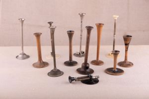 Muzei64_Колекция стетоскопи от края на 19-ти век и началото на 20-ти век