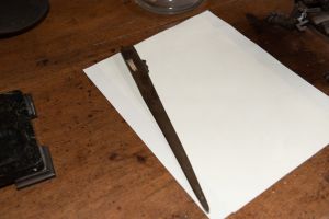 Muzei173_ Бронзов нож за рязне на хартия от първите години на 20-ти век