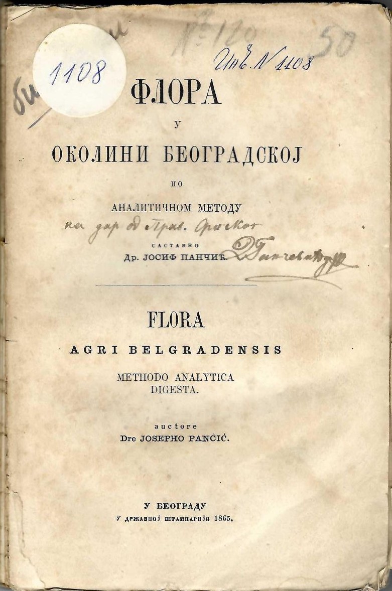   Флора у околини Београдской по аналитичном методу