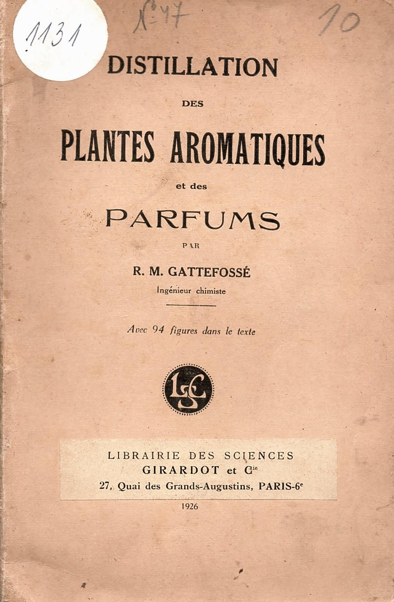  Distillation des plantes aromatiques et des parfums
