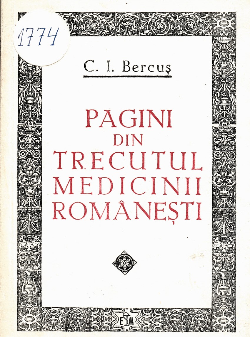  Pagini din trecutul medicinii romanesti