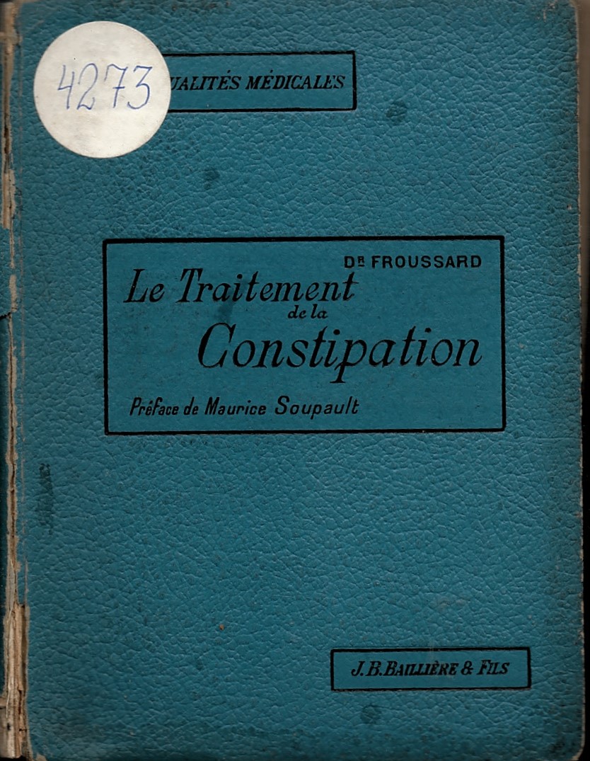  Le traitement de la constipation