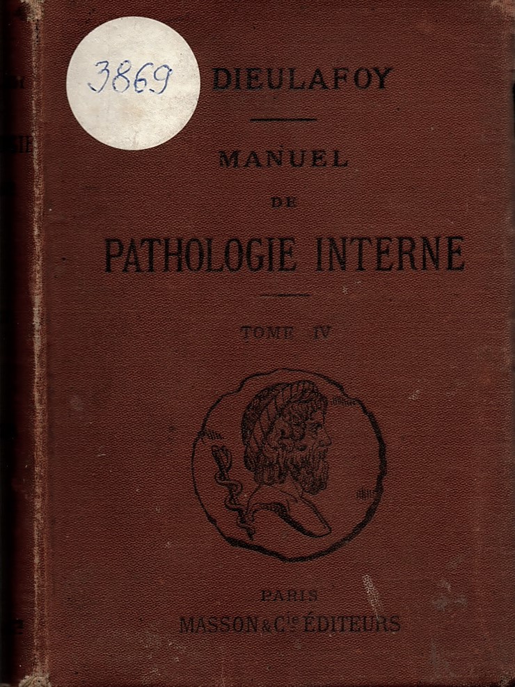 Manuel de pathologie interne, t. IV